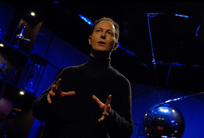 Christopher deCharms speaking at TED