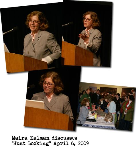Photos from Maira Kalman's talk at RIT