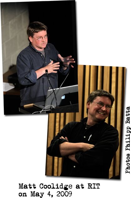 Matt Coolidge at RIT
